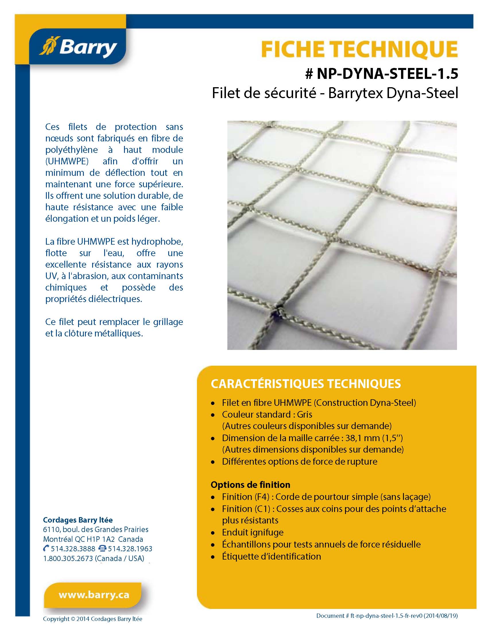 - Barry Cordage