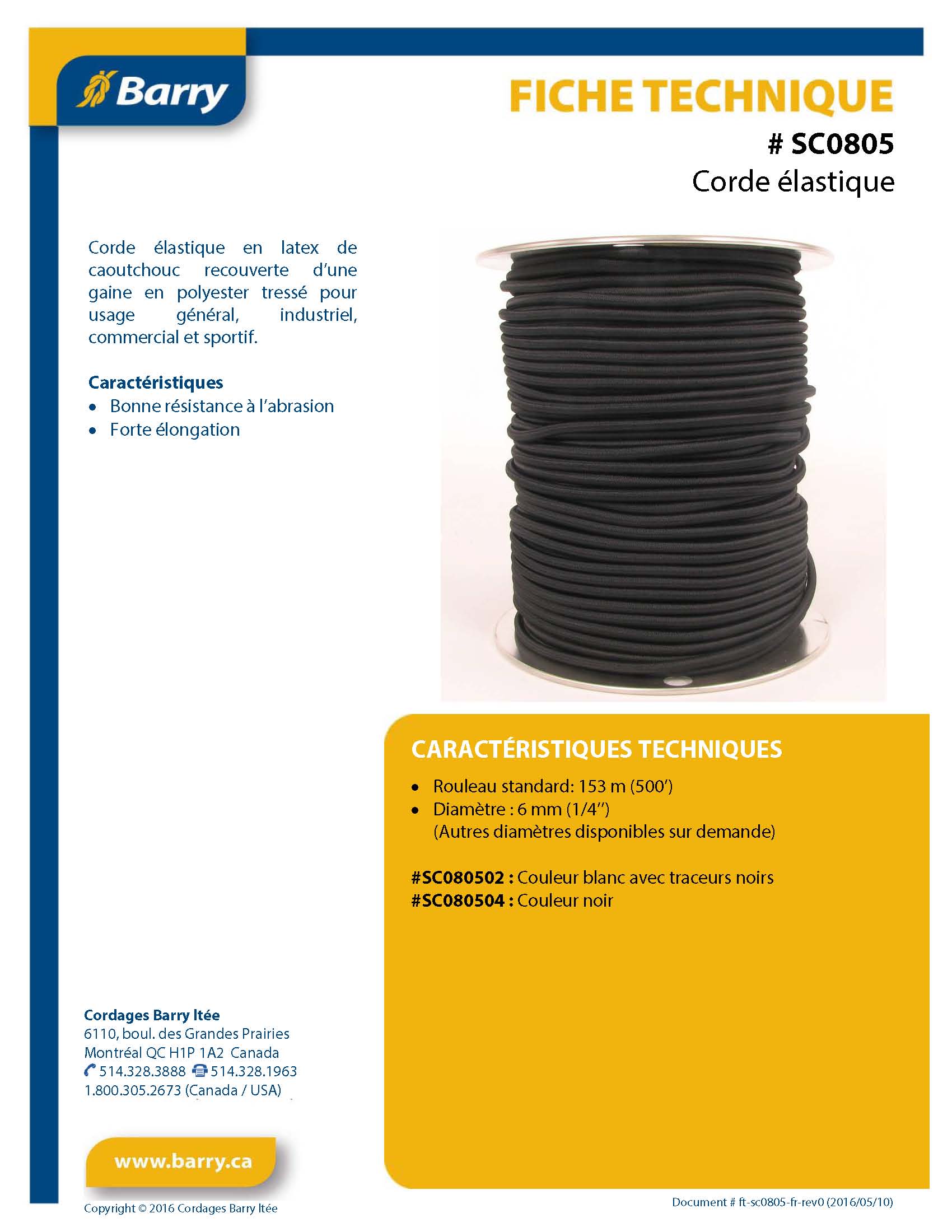 - Barry Cordage
