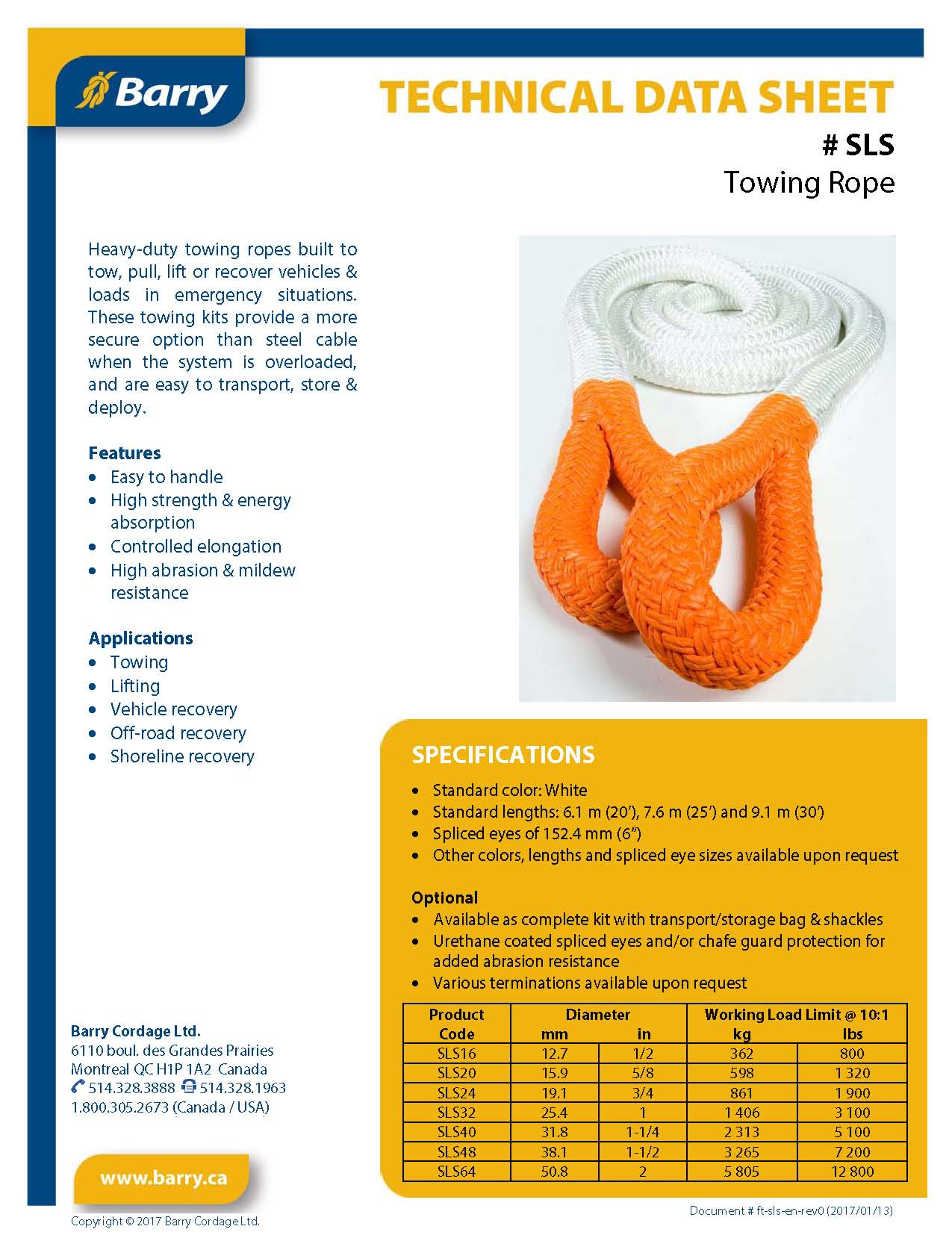- Barry Cordage
